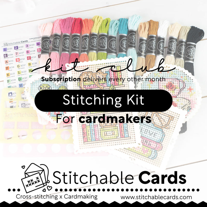 Susan Bates Kit Club - 6 Stitching Kits Prepay (US Shipping Included)