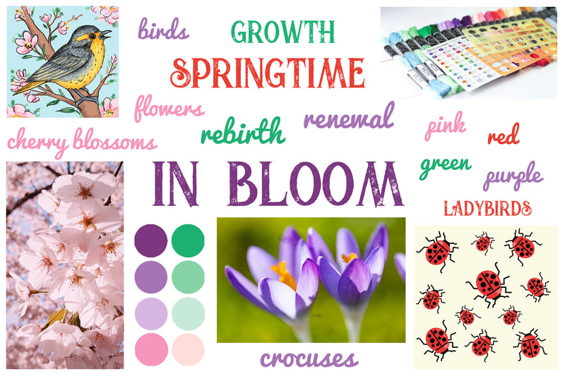 Susan Bates - Designing the “In Bloom” Patterns for StitchableCards