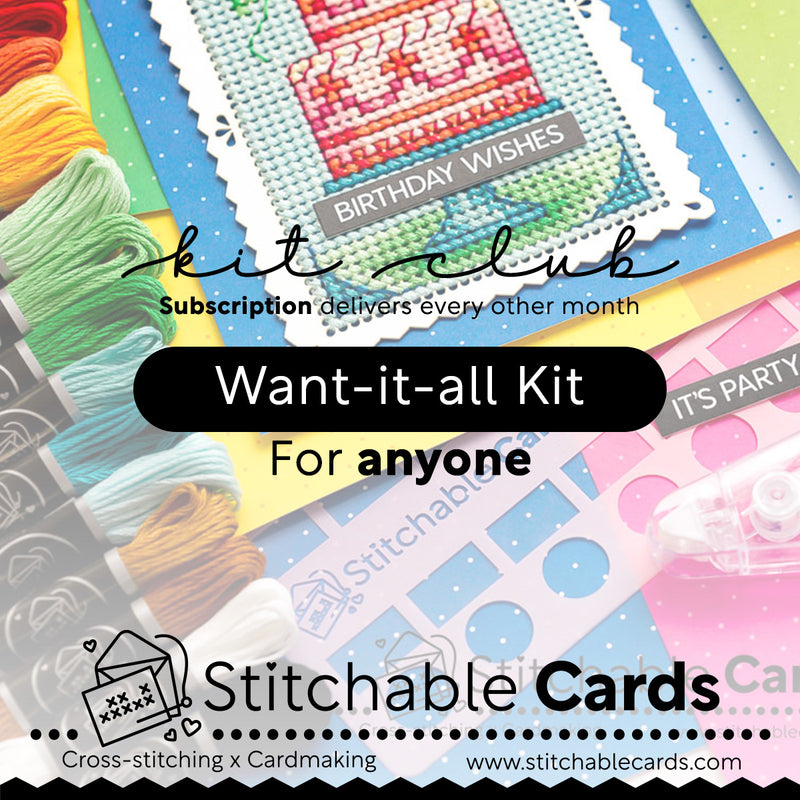 Susan Bates Want-it-all Kits - Bi-monthly Subscription (US Shipping Included)