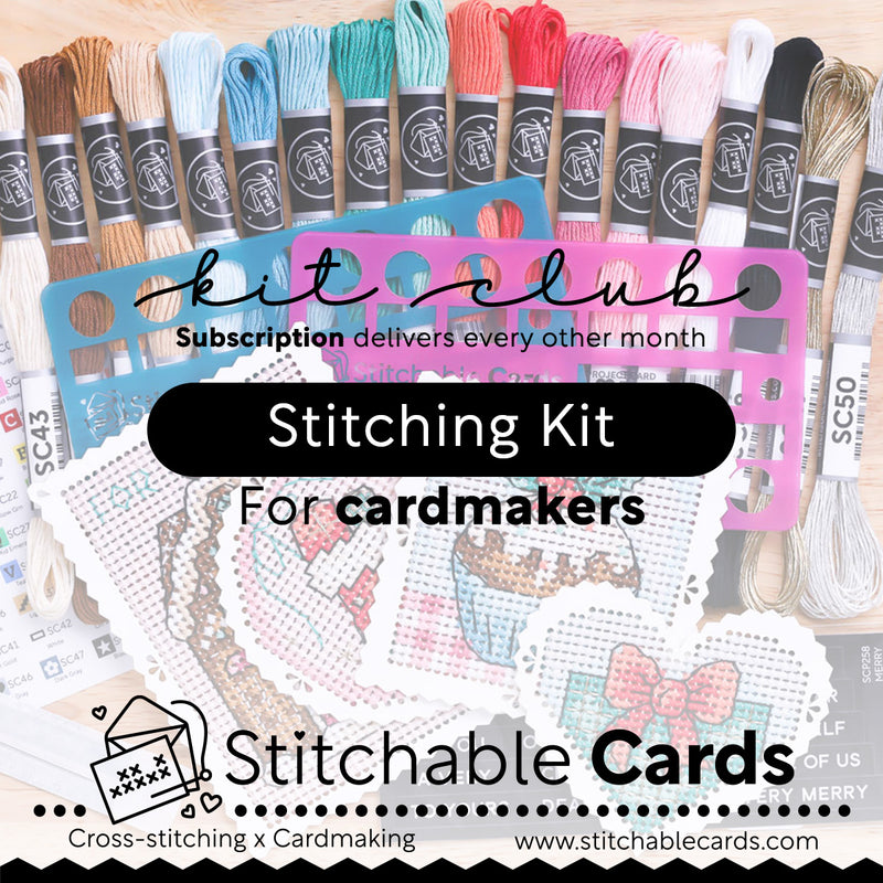 Susan Bates Stitching Kits - Bi-monthly Subscription (US Shipping Included)