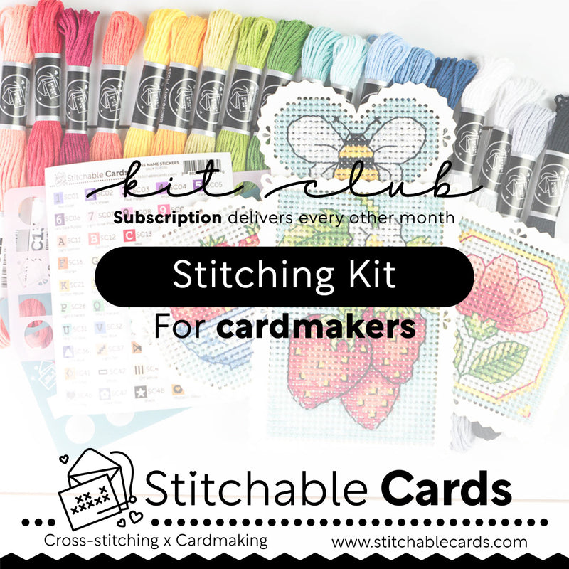 Susan Bates Kit Club - 6 Stitching Kits Prepay (US Shipping Included)