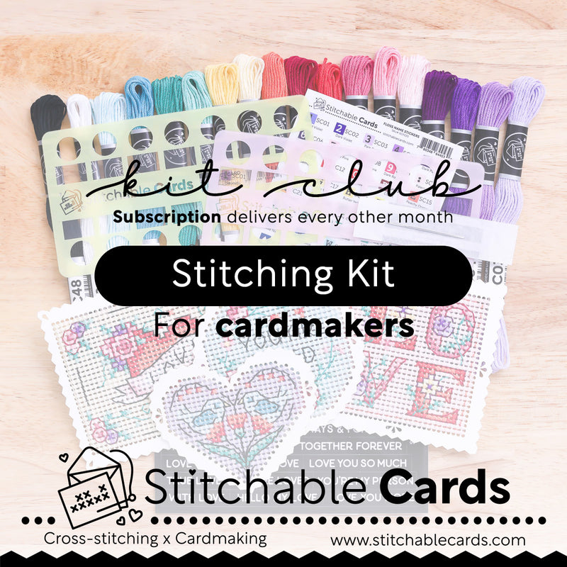 Susan Bates Stitching Kits - Bi-monthly Subscription (US Shipping Included)