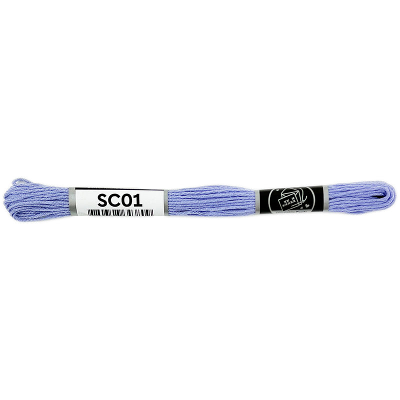 SC01 Embroidery Floss - Mid Violet
