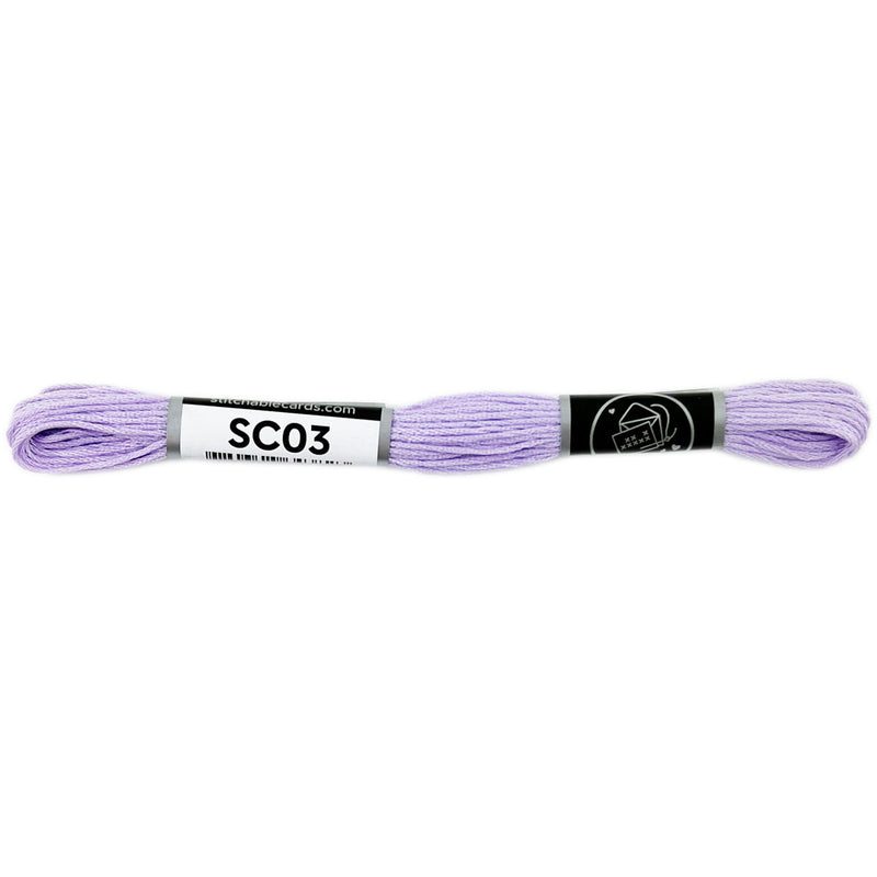 SC03 Embroidery Floss - Pale Purple