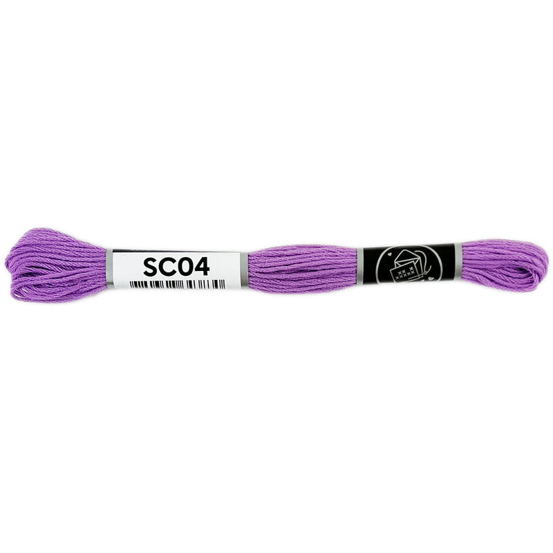SC04 Embroidery Floss - Mid Purple