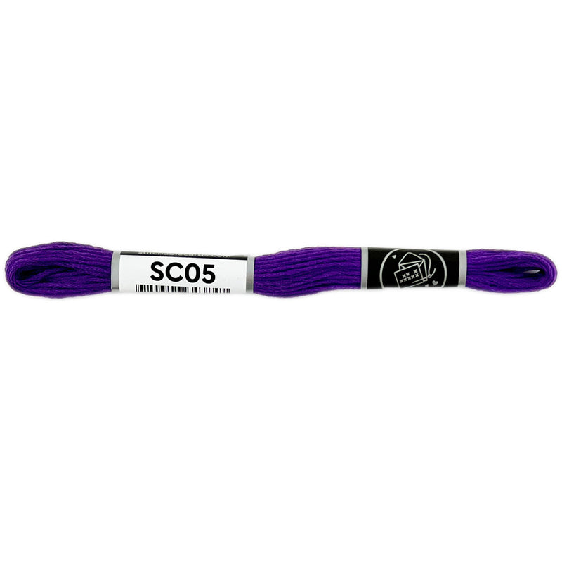 SC05 Embroidery Floss - Dark Purple