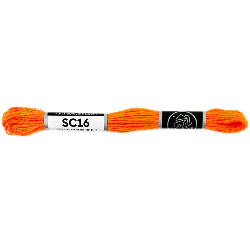 SC16 Embroidery Floss - Orange