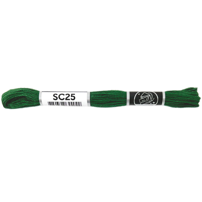 SC25 Embroidery Floss - Dark Bottle Green