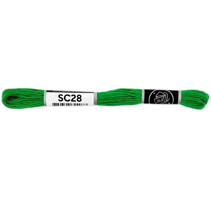 SC28 Embroidery Floss - Dark Emerald Green