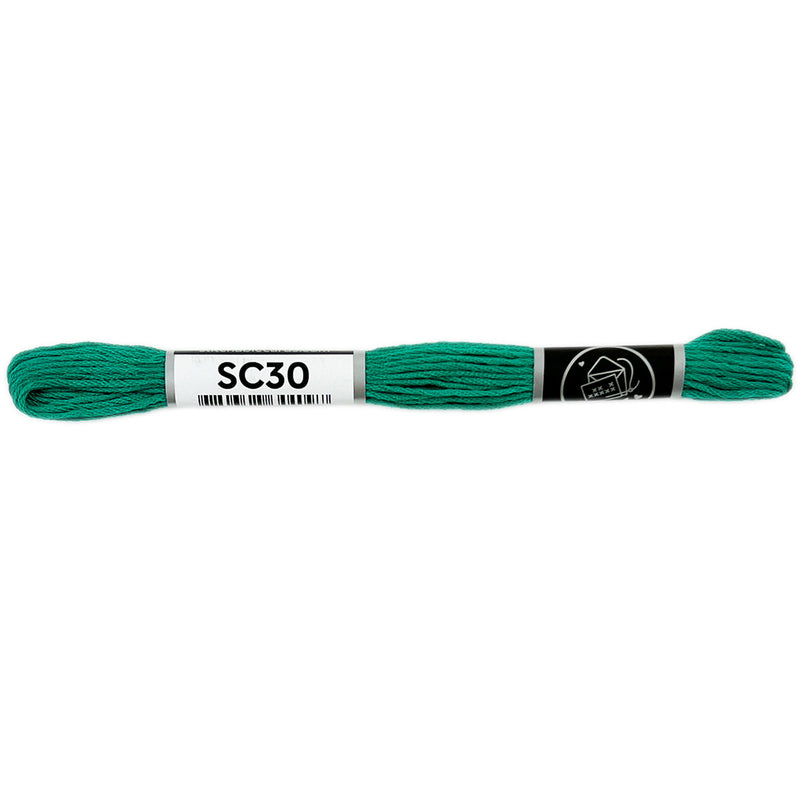 SC30 Embroidery Floss - Dark Jade Green
