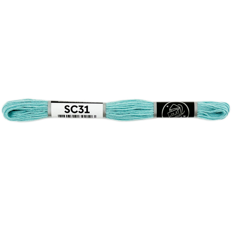 SC31 Embroidery Floss - Mid Teal Blue