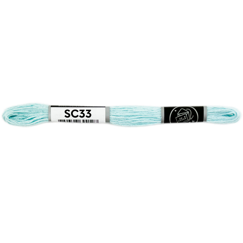 SC33 Embroidery Floss - Pale Turquoise Blue