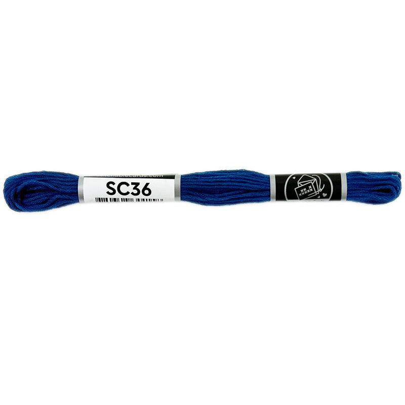 SC36 Embroidery Floss - Dark Blue