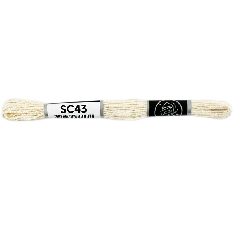 SC43 Embroidery Floss - Off White