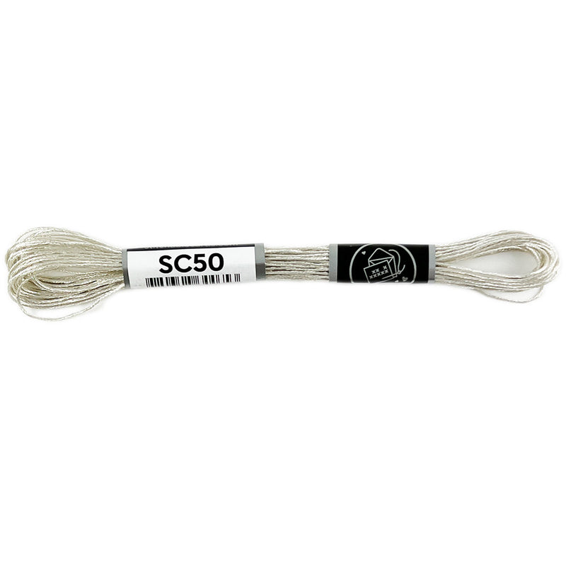 SC50 Embroidery Floss - Metalic Silver