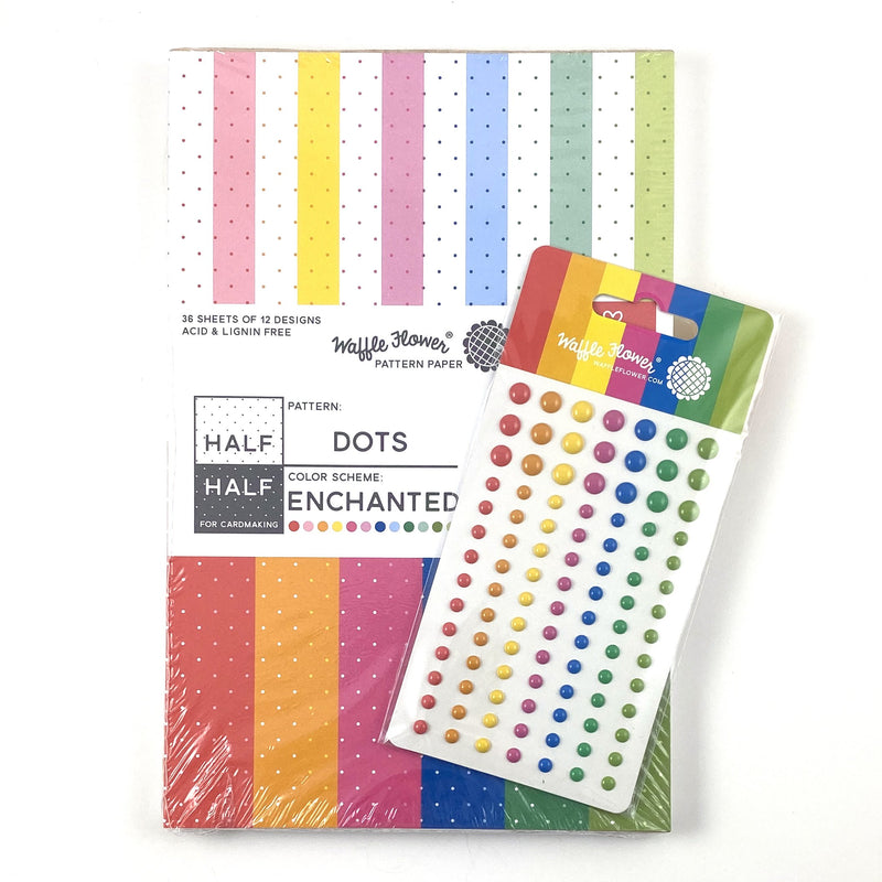 Half-Half Dots - Enchanted Paper Pad