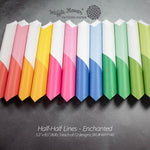 Half-Half Lines - Enchanted Paper Pad